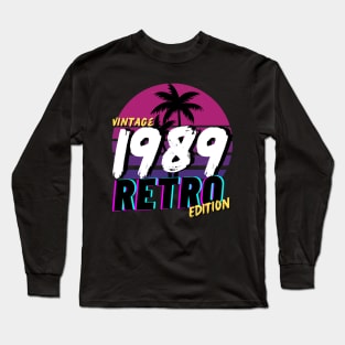 Vintage 1989 Long Sleeve T-Shirt